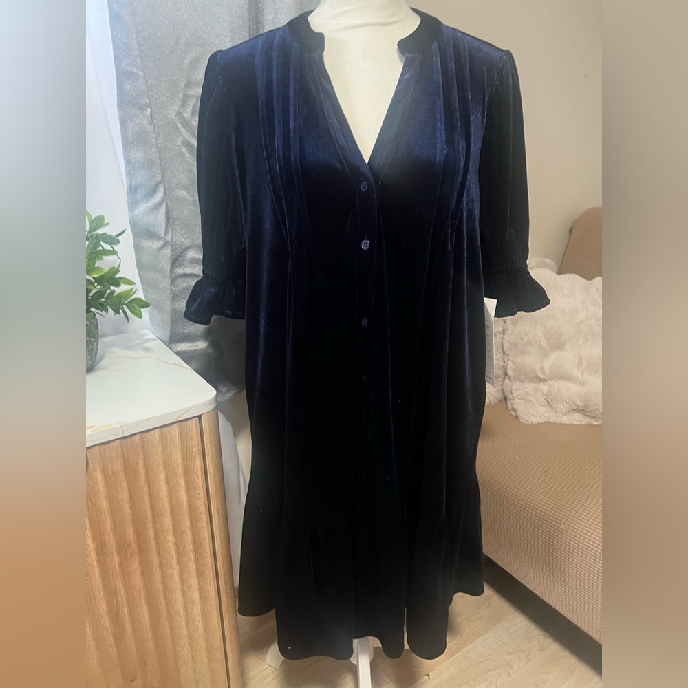 Velvet dress - Picture 6 of 8